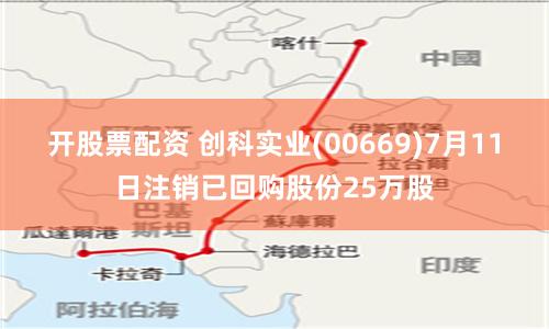 开股票配资 创科实业(00669)7月11日注销已回购股份25万股